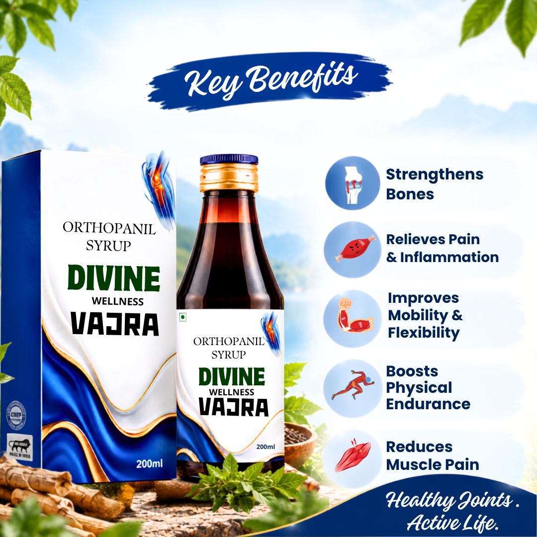 Divine Wellness Vajra – Orthopanil Syrup