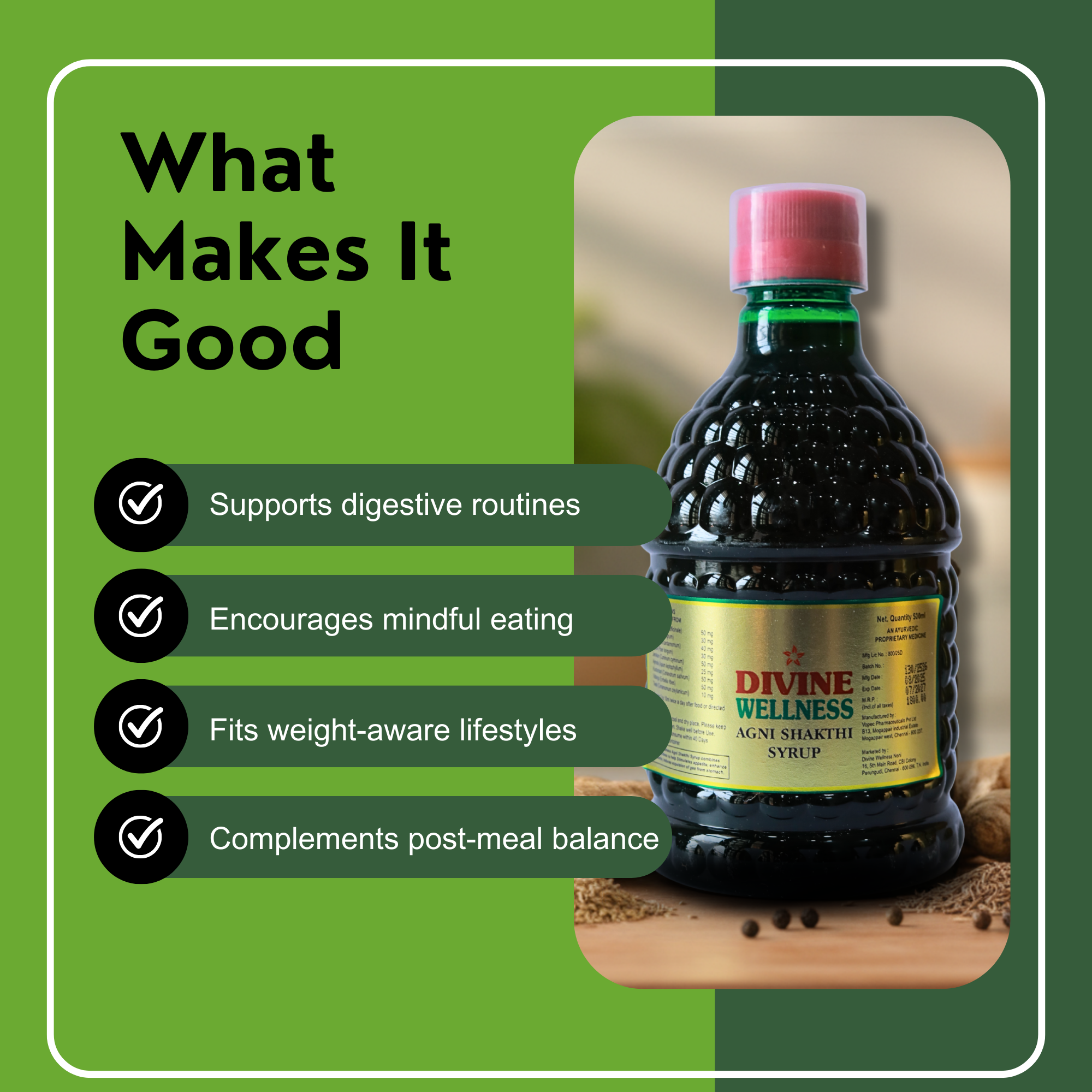 Divine Wellness Agni Shakthi Syrup