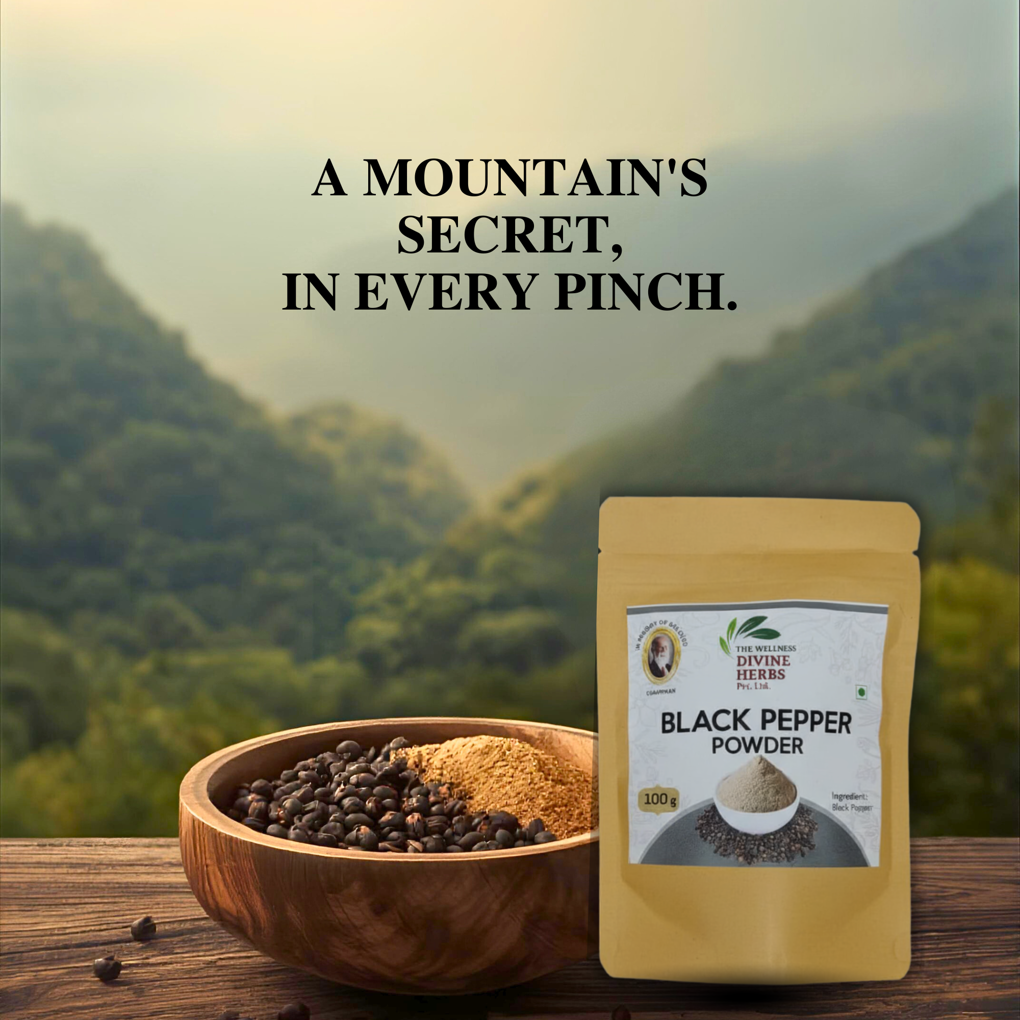 Premium Black Pepper Powder
