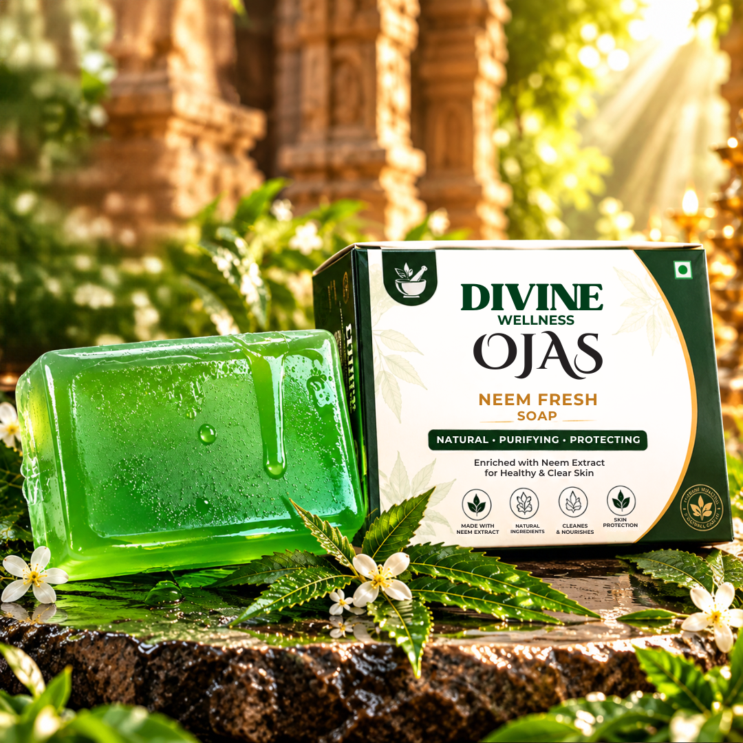 Divine Wellness OJAS – Neem Fresh Soap