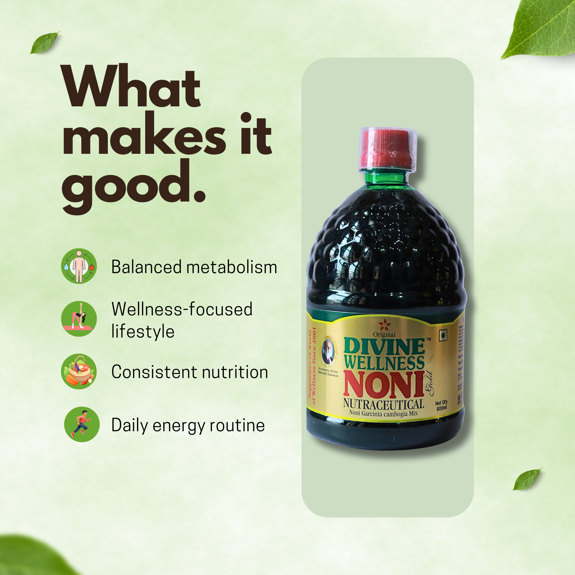 Divine Wellness Noni Concentrated 400ml