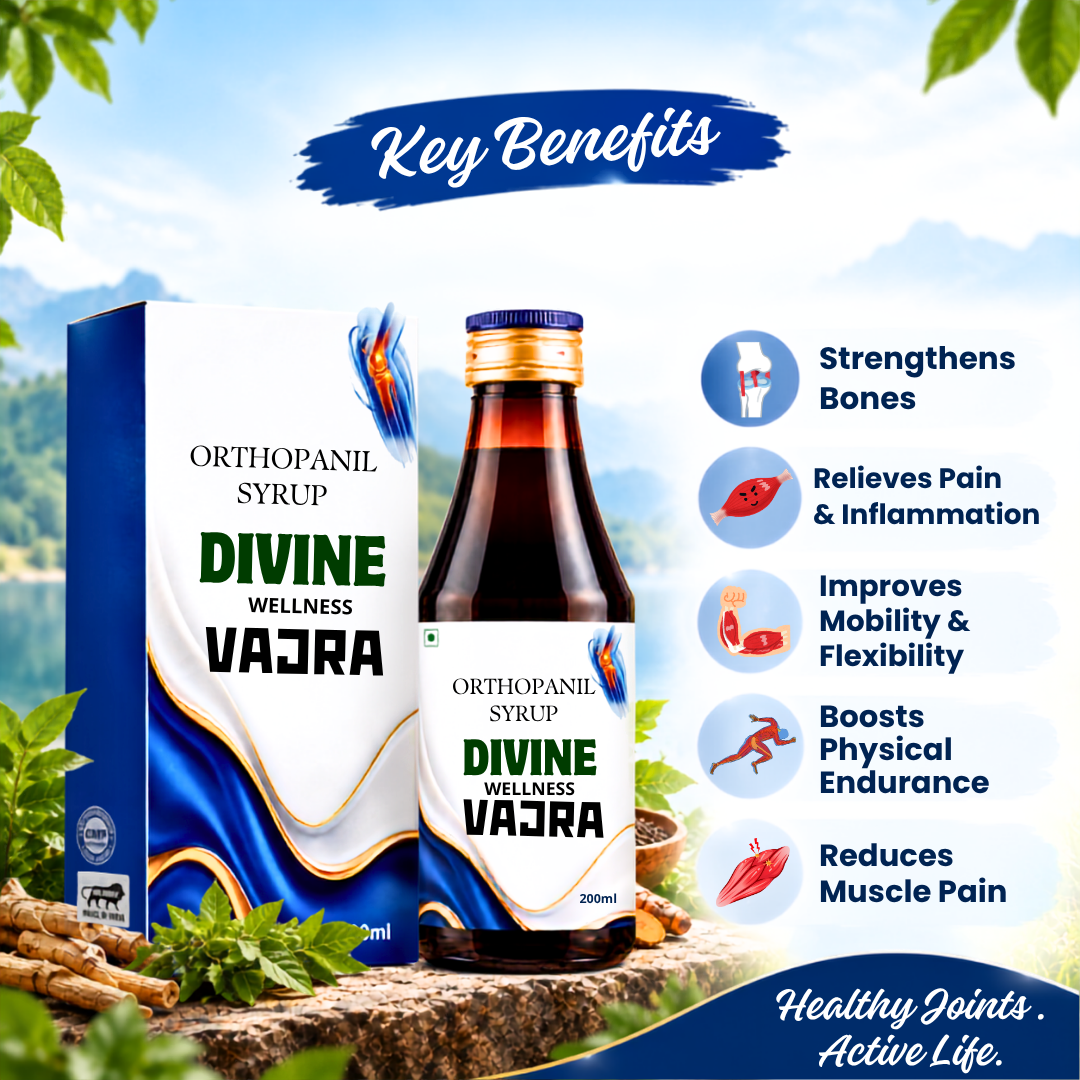Divine Wellness Vajra – Orthopanil Syrup