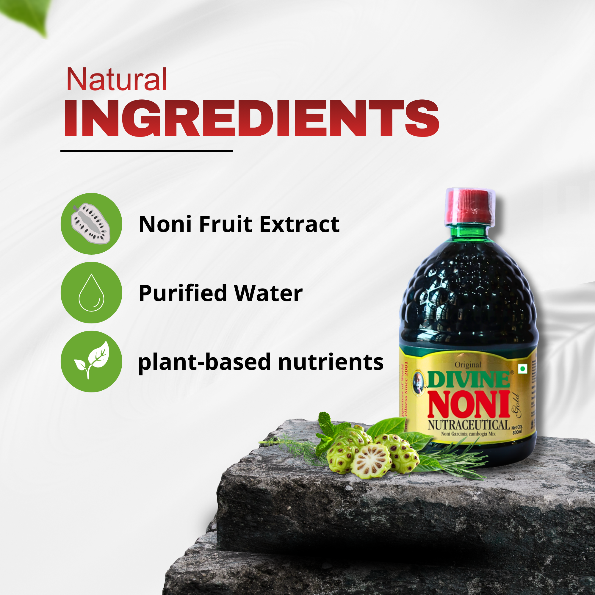 Divine Wellness Noni Concentrated 800ml