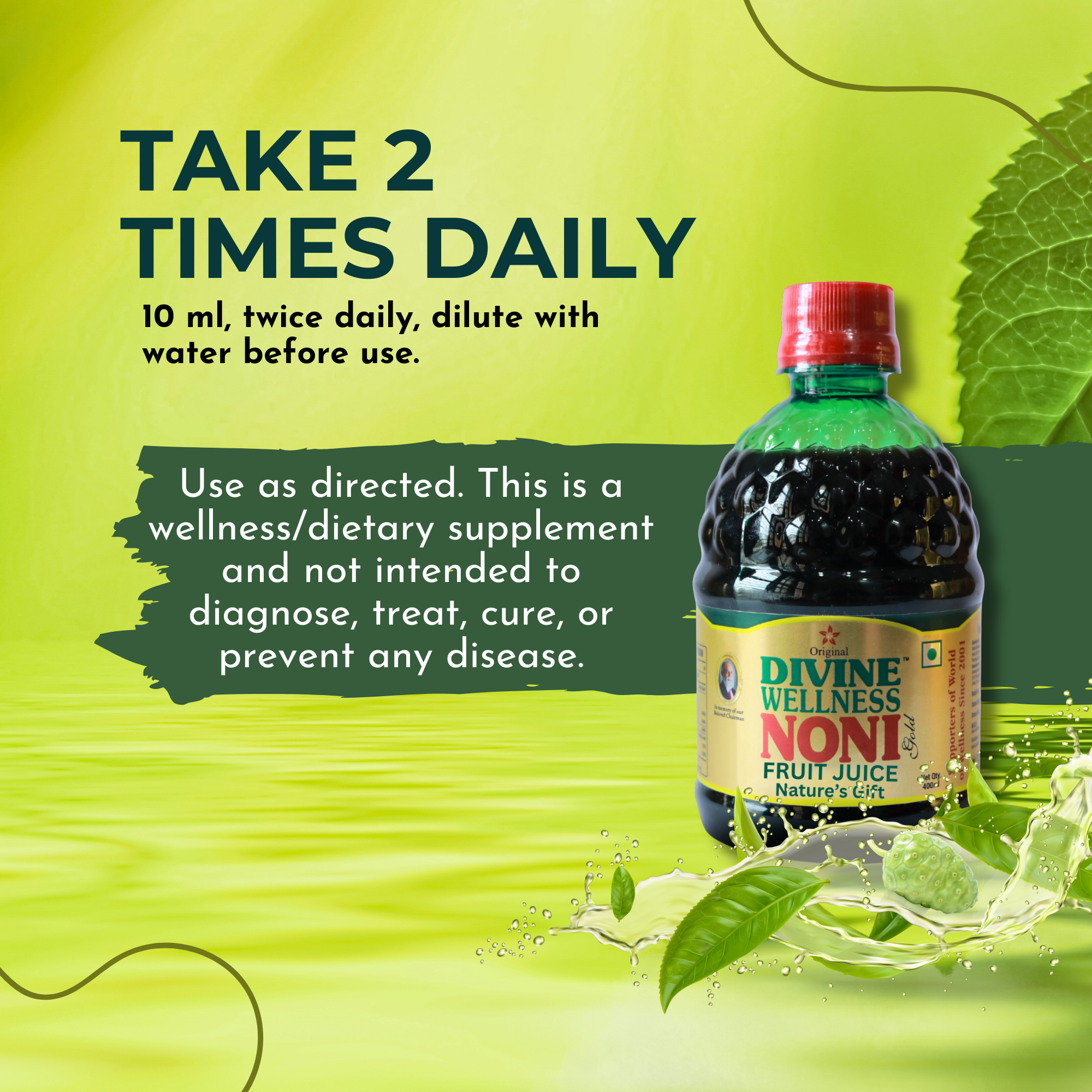 Divine Noni Fermented Juice 400ml